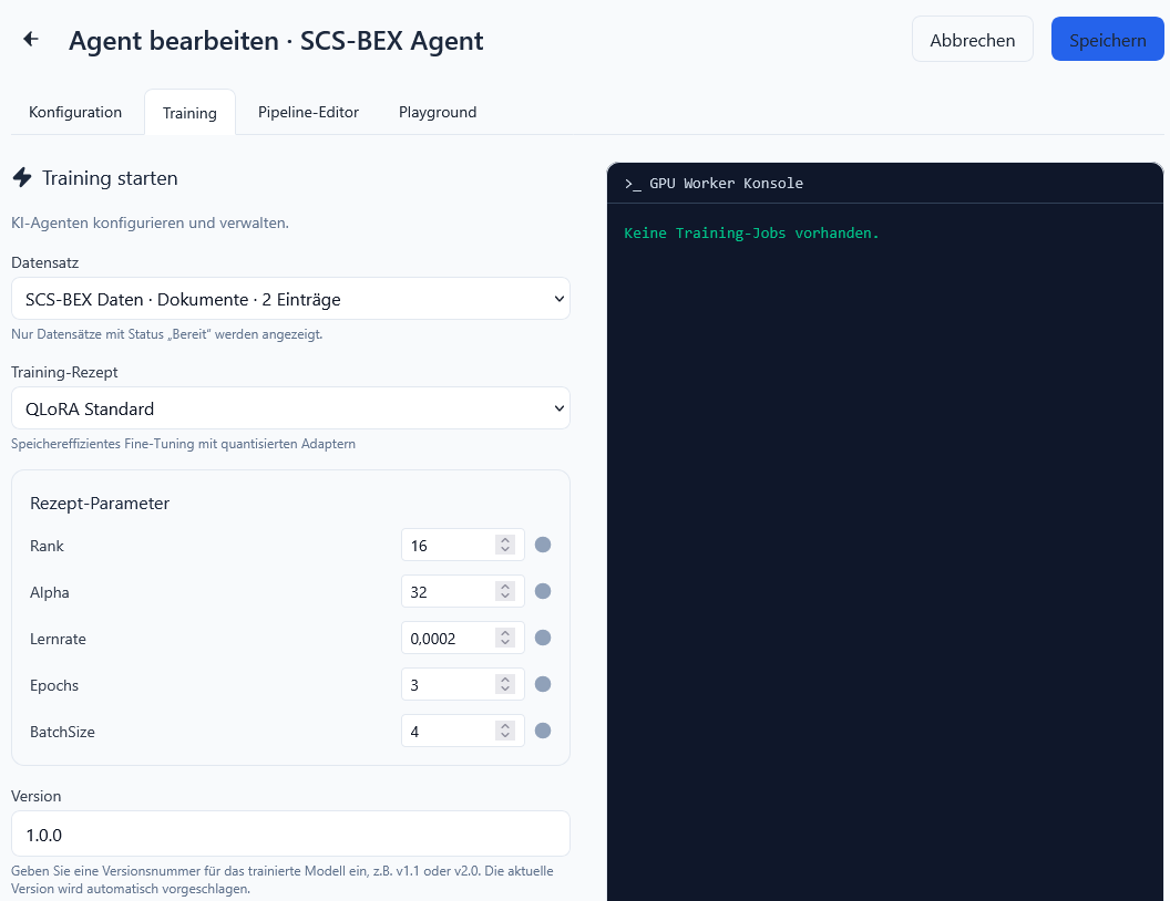 ENVAOS Agenten-Training - KI-Agenten erstellen